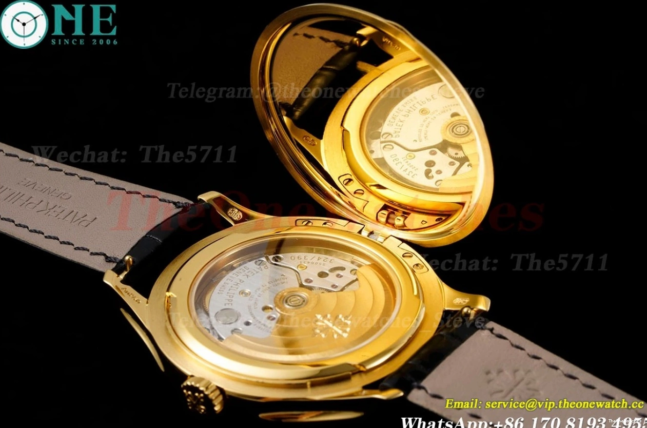 Calatrava V2 324 LE Ref.5227 Lvory Series White 3KF YG 0323